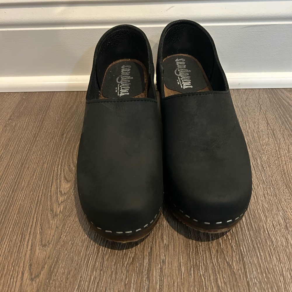 Sandgrens Bridget Clog black size 37 6-6.5